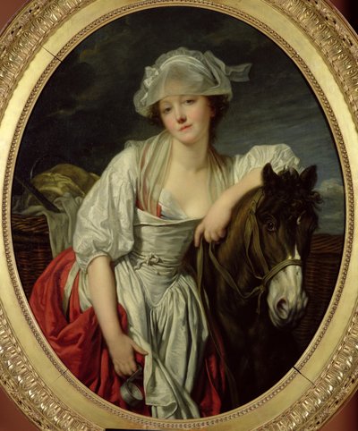The Milkmaid by Jean Baptiste Greuze